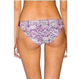 Erin Rose Swimwear B468 Women’s Macrame Hipster Bikini Bottom. St. Tropez Purple